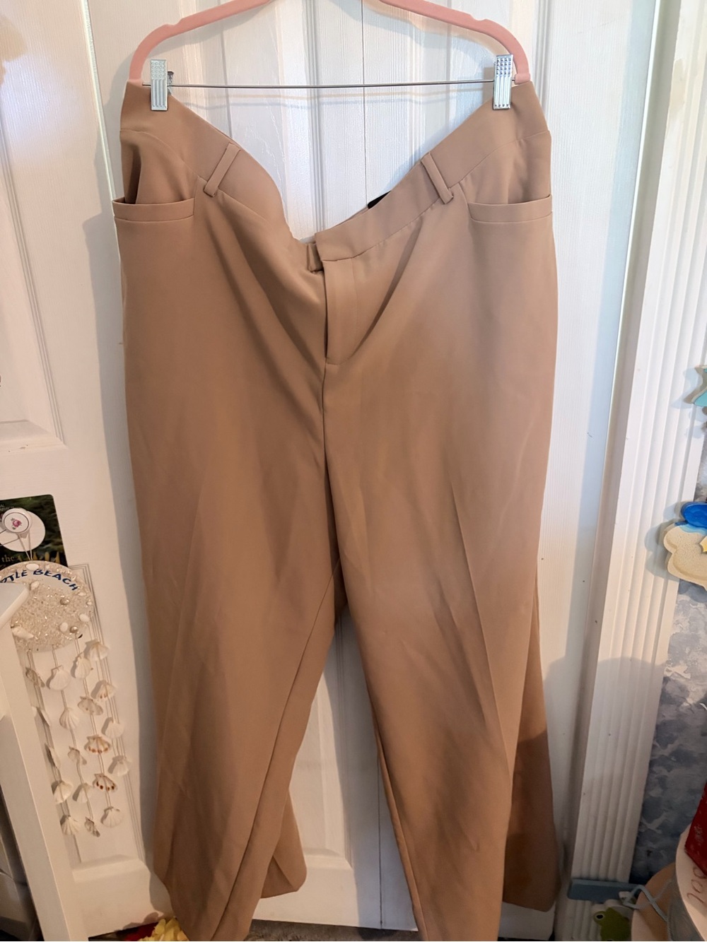 torrid Wide Leg Pants in Tan